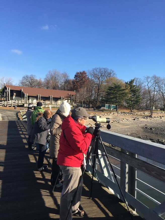 IMG_3497 Saw Mill River Audubon birders in Nebraska. Photo: Anne Swaim.