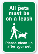 All dogs must be leashed in our sanctuaries. Why? Unleashed dogs reduce habitat quality: birds and other wildlife will leave an area where dogs are off leash.